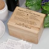 Engraved Happily Ever After Recipe Box