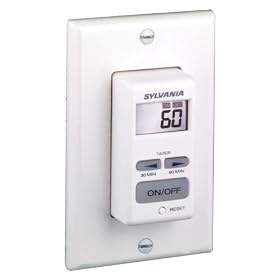 Sylvania SA155 20 Amp 60-Minute Digital Auto Shut Off Timer by Sylvania