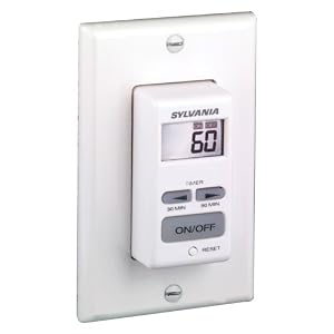 Sylvania SA155 20 Amp 60-Minute Digital Auto Shut Off Timer by Sylvania