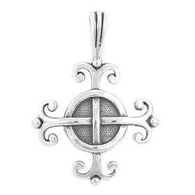 Celtic Knot "Wisdom" Pendant in Sterling Silver, #8211