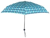 Leighton, Paris Umbrella (Blue Argyle Pattern)