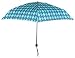 Leighton, Paris Umbrella (Blue Argyle Pattern)