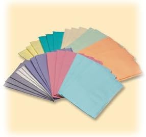 Dental Patient Bibs 2 Ply Paper 1 Ply Poly Lavender Box /500 PREHMA
