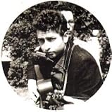 Young Bob Dylan's Very Serious Big Pin