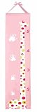 Handprint Growth Chart in Pink
