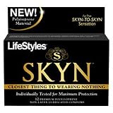 LifeStyles Skyn synthetic Polyisoprene Premium Non-Latex Condoms - 3/Pack, 6 Ea