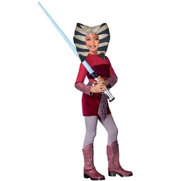 Star Wars Animated Ahsoka Child Costume