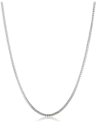 Duragold 14k Gold Adjustable Box Chain with Polished Bead Necklace, 20"