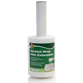 Duck 00-10216-04 5-Inch-by-1000-Foot Stretch Wrap Film: Office Products