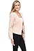 Auliné Collection Women’s Candy Color Tailored Fit Open Suit Jacket Blazer