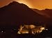 Impenetrable-Looking Fort Glows in Spotlight at Nakhl Photographic Poster Print by Ja...