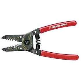 Techni-Tool Wire Stripper and Cutter, 8-16 AWG, 6 OAL by 