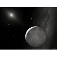 An Artist's Concept of Kuiper Belt Object 2003 UB313 (Nicknamed Xena) and Its Satellite Gabrielle Astronomy & Space Photographic Poster Print by Stocktrek Images, 48x36