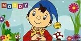 Kids/Childrens Noddy Garden design cotton beach towel/bath sheet (75cm x 140cm)
