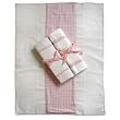 Tadpoles Classics Gingham Pink - Burp Cloths