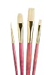 Princeton Brush NatBrst Rnd 3, Shdr 6, Flb 6, Flat 8