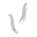 PalmBeach Jewelry DiamonUltraTM Cubic Zirconia Sterling Silver Ear Pins®