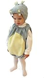 Mullins Square Baby Costume, Hippo Gray
