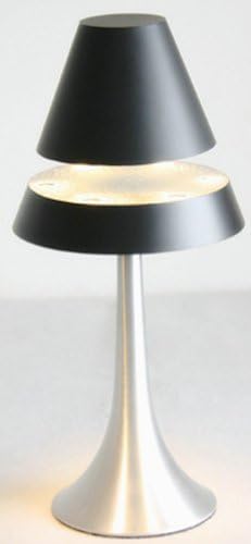 Wingler New Magnetic Floating and Concepts Rotating Light LED Table Lamp Desk Lamp-a2-custom Made (black, medium)