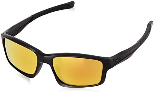 Oakley Men's Chainlink Rectangular Eyeglasses,Matte Black,57 mm