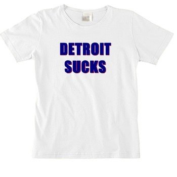 Detroit Sucks Women's Cut T-Shirt