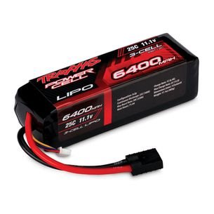 Traxxas 25C 11.1V 3S 3-Cell 6400mAh LiPo Battery Pack On Sale