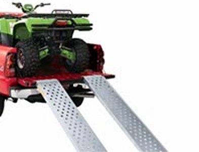 Lund 602009 77" Tri-Fold Aluminium Cargo Loading Ramp