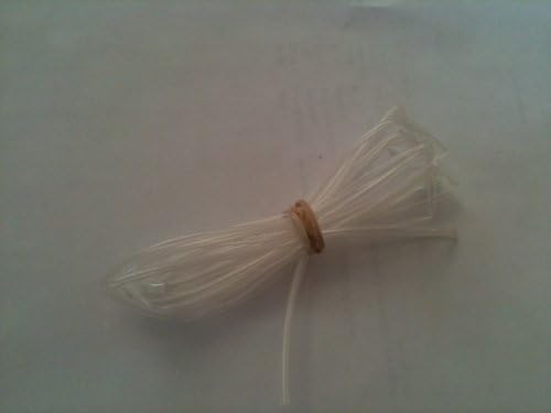 1/16" Clear 2:1 Shrink Ratio Heat Shrink - 10' Section