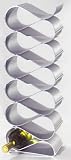 Modular Wine Rack (Satin Aluminum) (8.9" W x 6.7" D x 25" H)