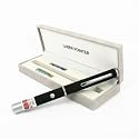 Dimple Green Laser Pen Astronomy Grade for Military, Lecturers and Law Enforcement with Double Bonus L.E.D. Flashlight (Black)