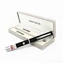 Dimple Green Laser Pen Astronomy Grade for Military, Lecturers and Law Enforcement with Double Bonus L.E.D. Flashlight (Black)