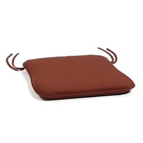 Folding Chair Cushion - Canvas Henna