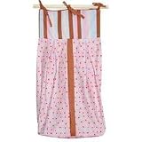 Field of Flowers Periwinkle and Brown Diaper... by Tadpoles