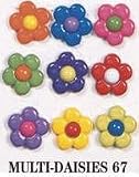 Button Basics Dress It Up -Multi Daisies
