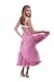 Malco Modes Tea-Length Chiffon Petticoat Slip with Lace