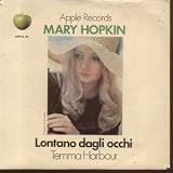 TEMMA HARBOUR 7" (45) UK APPLE 1970 B/W LONTANO DAGLI OCCHI (APPLE22) PIC SLEEVE
