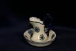 Blue and White Porcelaine Pitcher Dollhouse Miniature