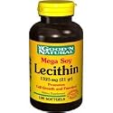 Mega Soy Lecithin 1325mg - 21 Grain, 100 softgels., (Good'n Natural)