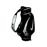 Nike Golf Swoosh Staff Bag 9.5 - Black/Silver - BG0113-001