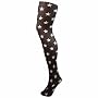 Pamela Mann Star Print Tights - Black