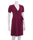 525 America Plum Wrap Dress