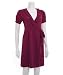 525 America Plum Wrap Dress image 3