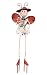 Ladybug Lady Garden Statue