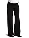 Jules & Jim Women's Maternity Perfect Basic Light Flair Pant,Black,X-Small