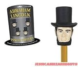 SET OF 4 LINCOLN HEAD PENCIL TOPPERS