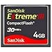 SanDisk CF�J�[�h Extreme III 4GB �T���f�B�X�N �R���p�N�g�t���b�V�� �G�N�X�g���[��III