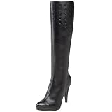 Calvin Klein Womens Sable Platform Tall Shaft Boot