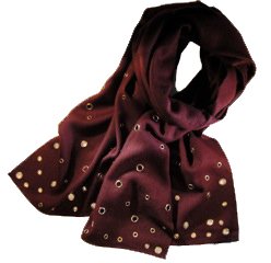 Burgundy Wrap with Hardwear Features