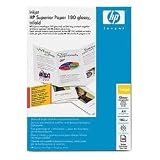 HP Q2525A Original Professional A4 Tri-Fold Glossy Inkjet Paper (50 Sheets)