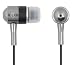 A4TECH SecureFit Metallic Super Bass Earphone MK-650 For iPod - MP3 - MP4 - & All Audio Players / Black
